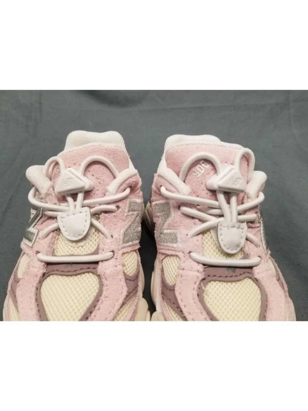 New Balance Toddler's 9060 (TD) Sneakers Slip On Pink White Size 5 NEW NO BOX!
